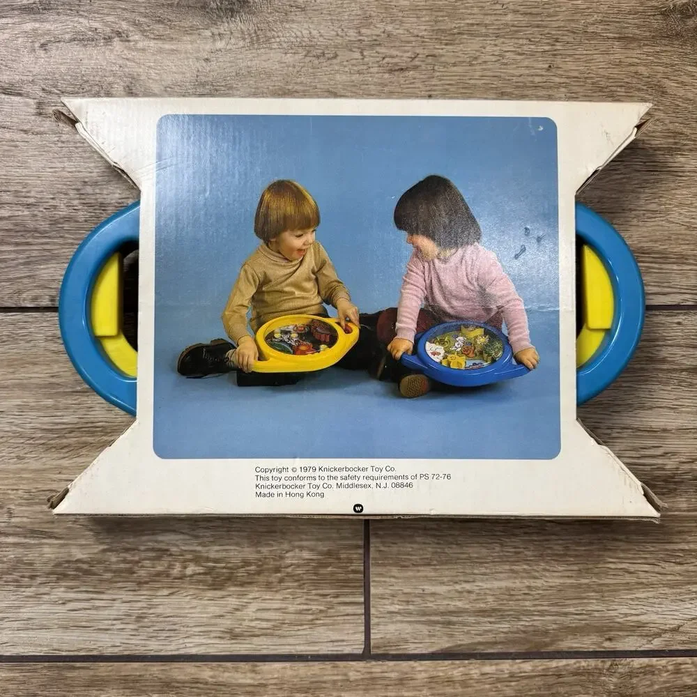 Vintage 1979 Knickerbocker Preschool Sunshine Spinball Tote-A-Toy Game